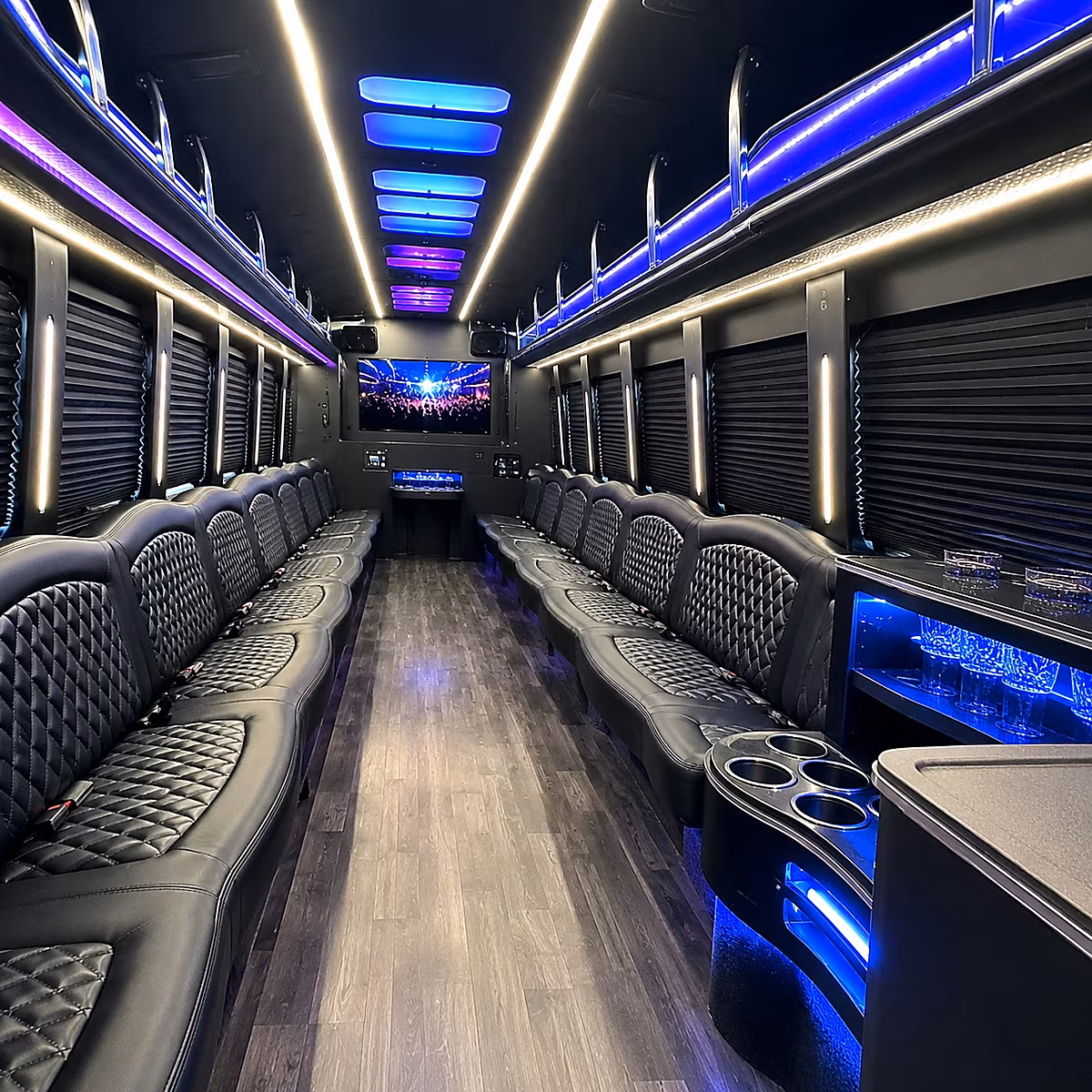 bachelor bachelorette party bus rental