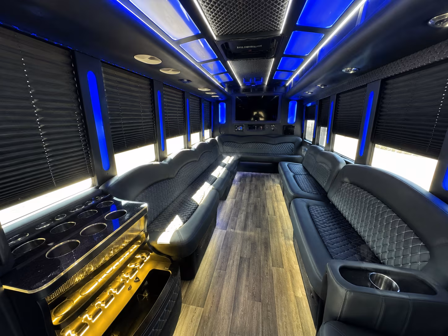 night out on town party bus rental