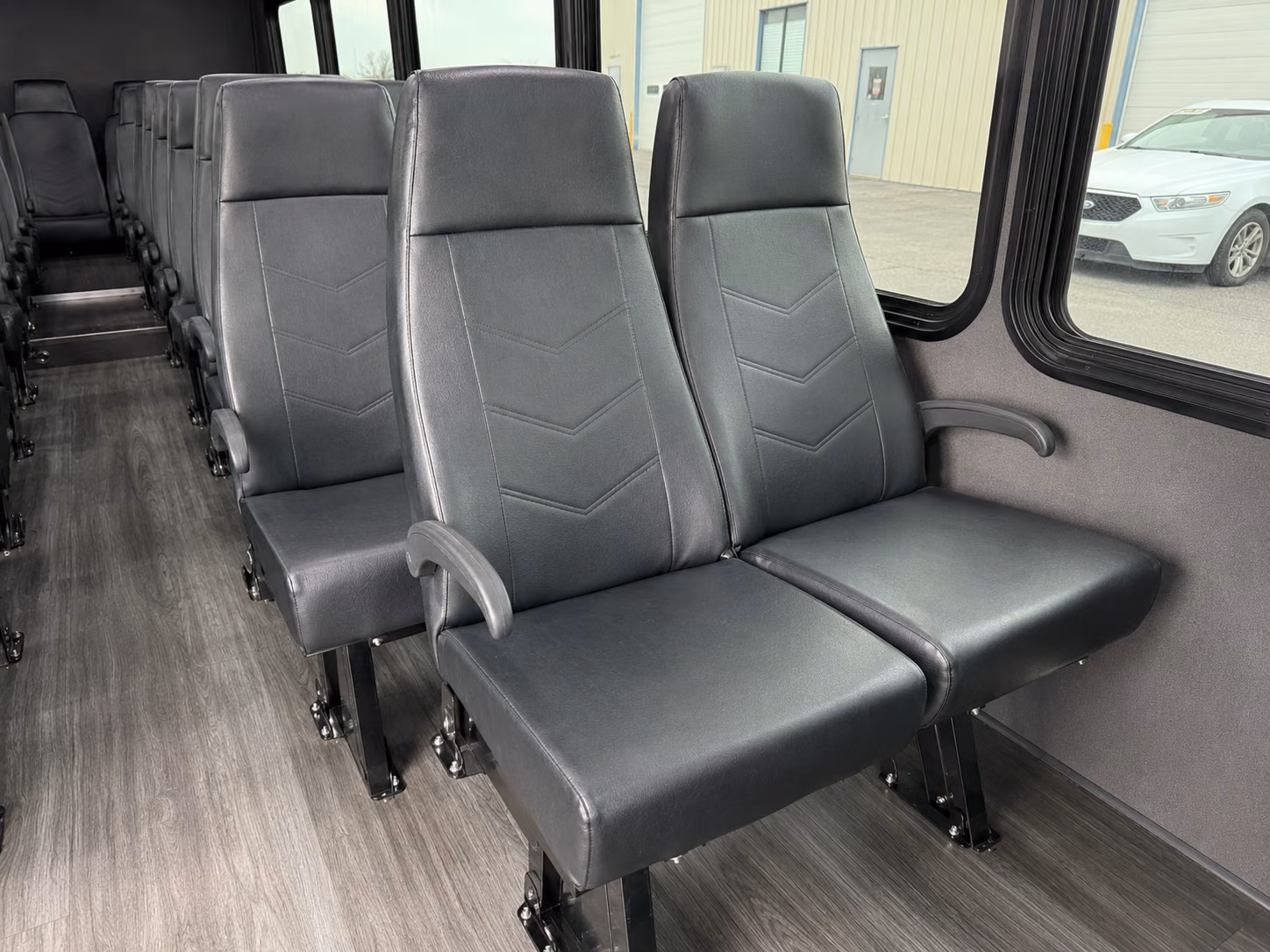 tempe 15 passenger minibus interior