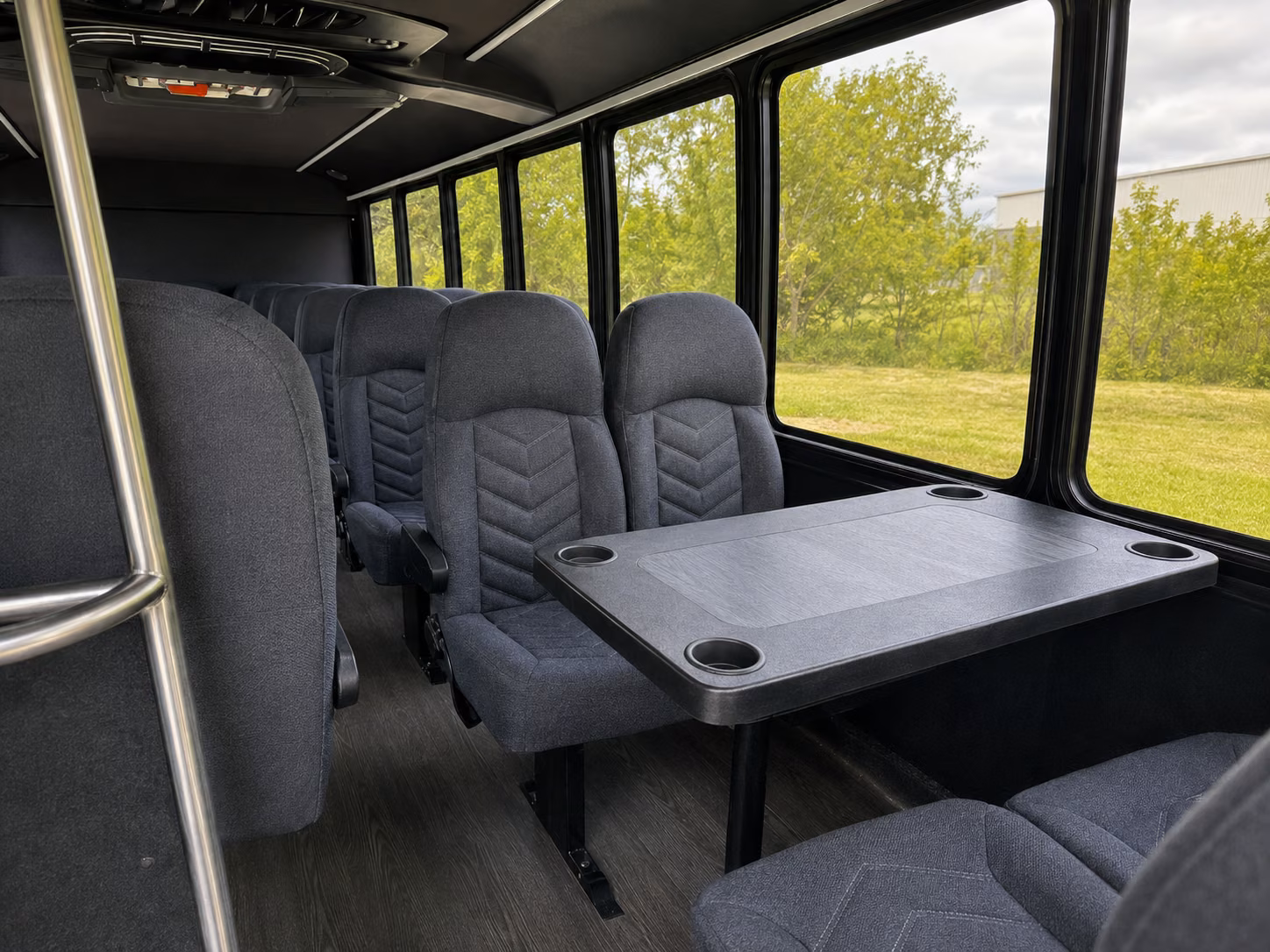 tempe 20 passenger minibus inside