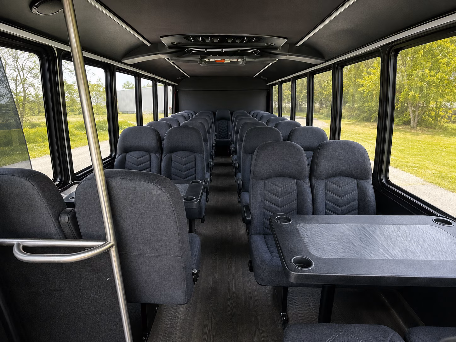 tempe 20 passenger minibus interior
