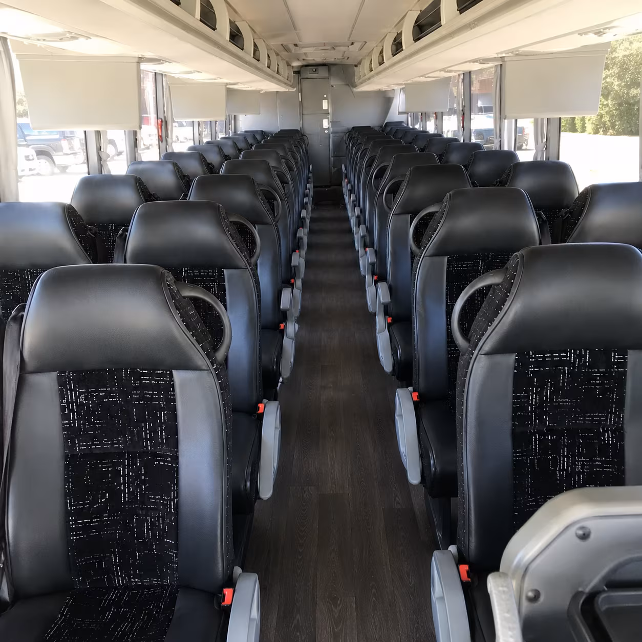tempe 56 passenger charter bus interior