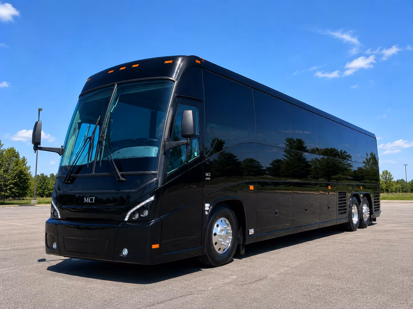 tempe 56 passenger charter bus