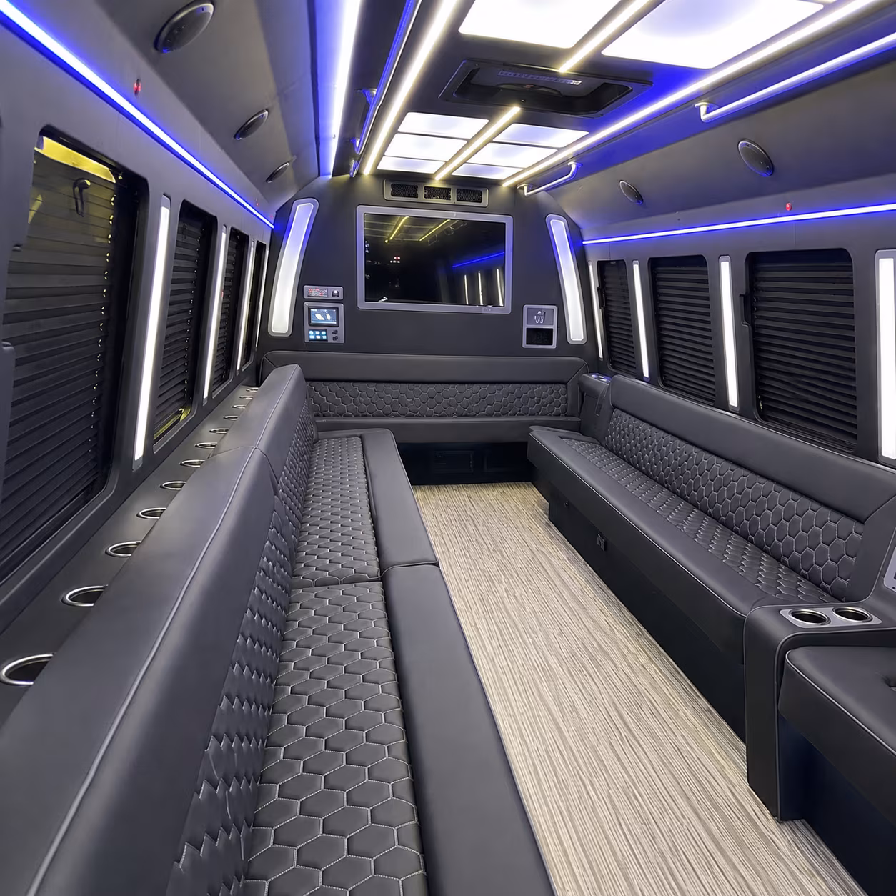 tempe party bus inside