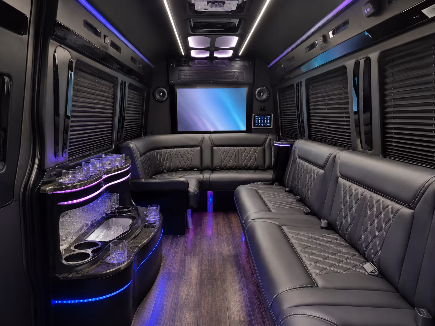 tempe sprinter limousine inside