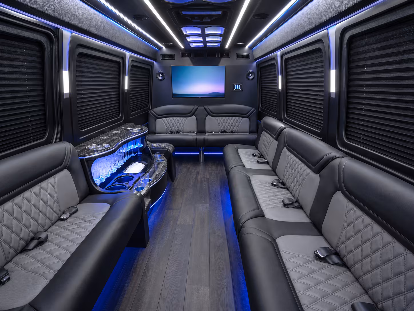 tempe sprinter limousine interior